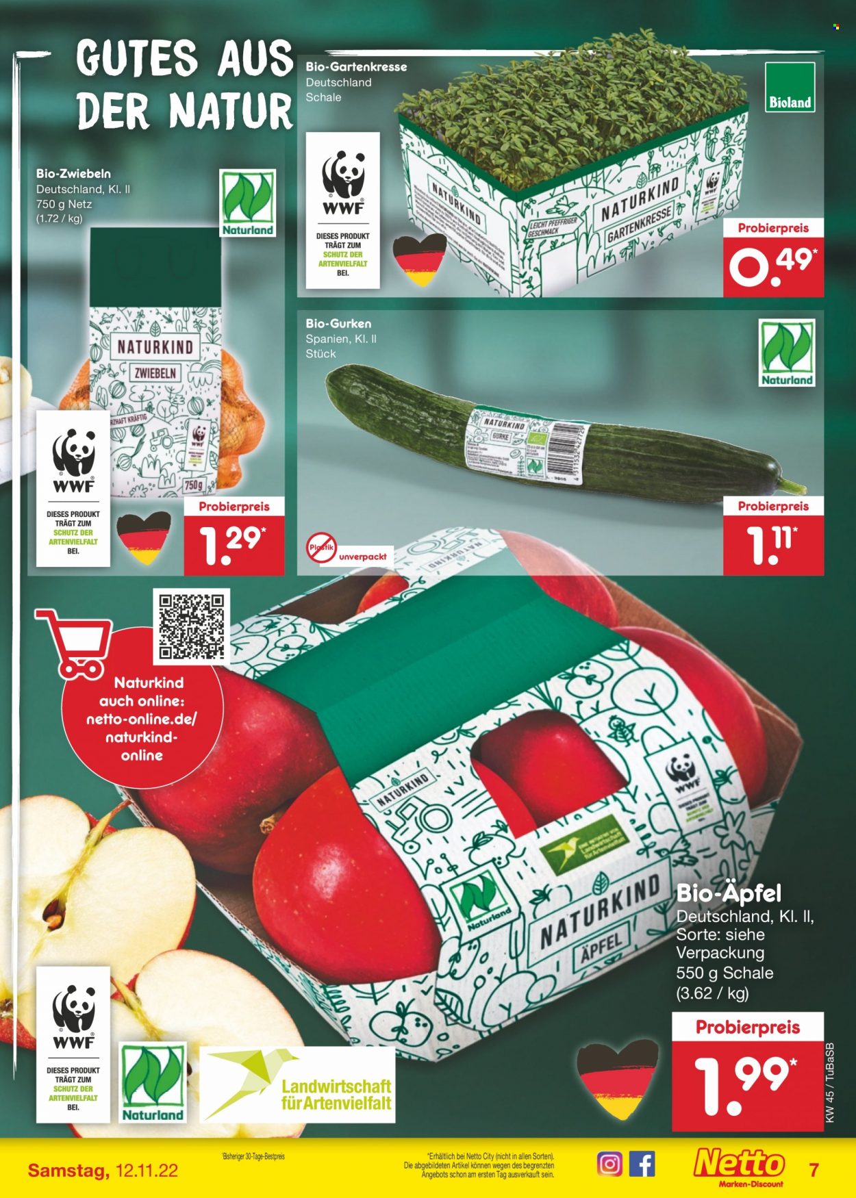 Netto Marken-Discount Prospekte  - 7.11.2022 - 12.11.2022. Seite 7