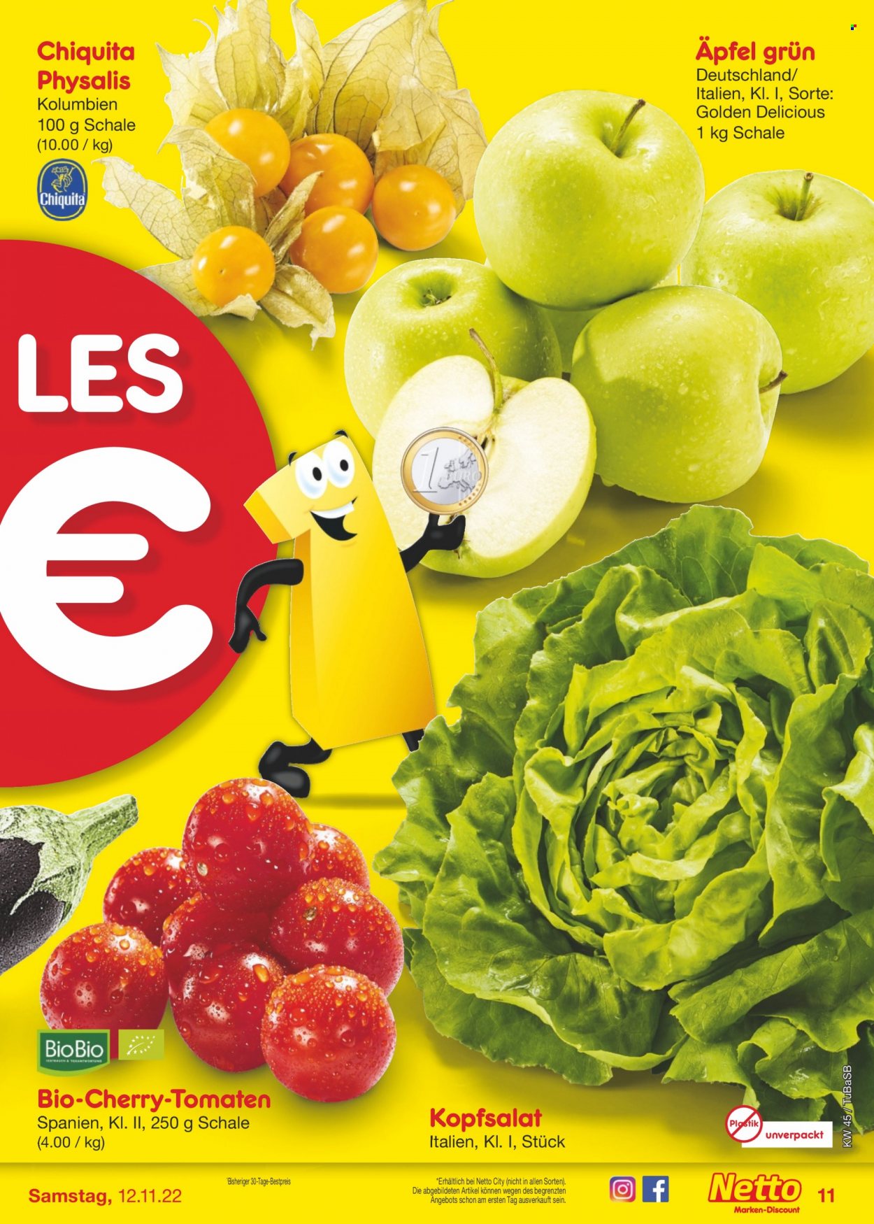 Netto Marken-Discount Prospekte  - 7.11.2022 - 12.11.2022. Seite 11