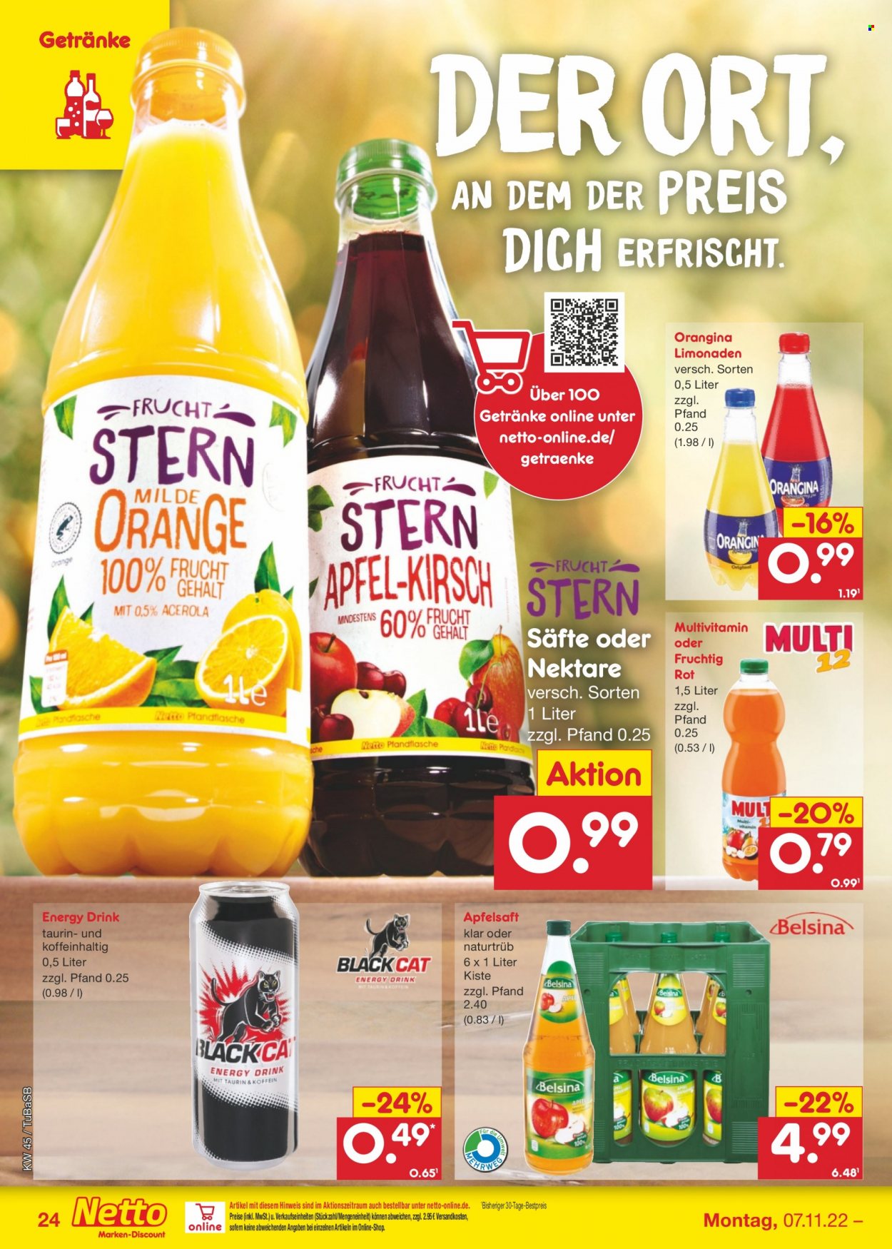 Netto Marken-Discount Prospekte  - 7.11.2022 - 12.11.2022. Seite 24