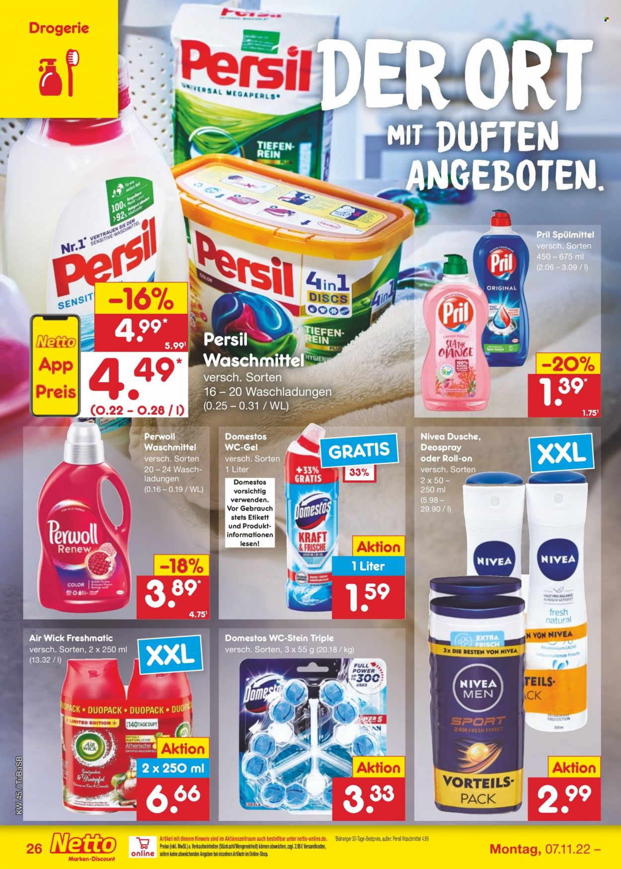 Netto Marken-Discount Prospekte  - 7.11.2022 - 12.11.2022. Seite 26