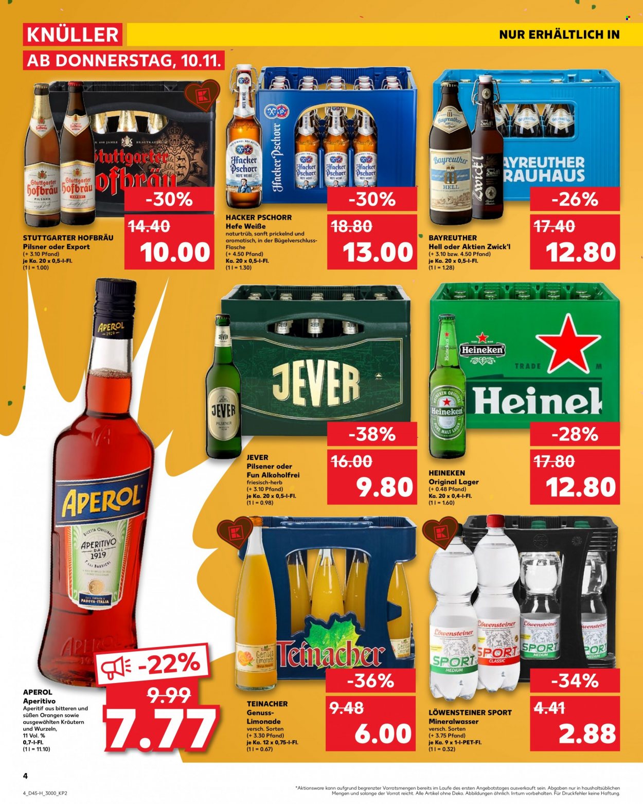 Kaufland Prospekte  - 10.11.2022 - 16.11.2022. Seite 4