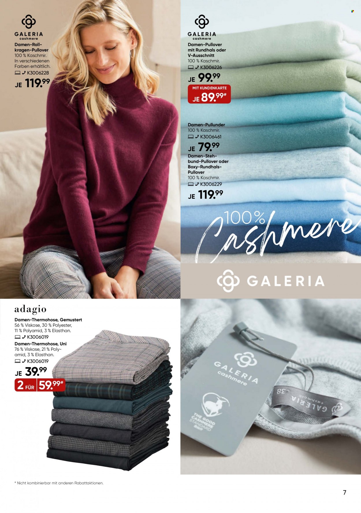 GALERIA Karstadt Kaufhof Prospekte  - 9.11.2022 - 15.11.2022. Seite 7