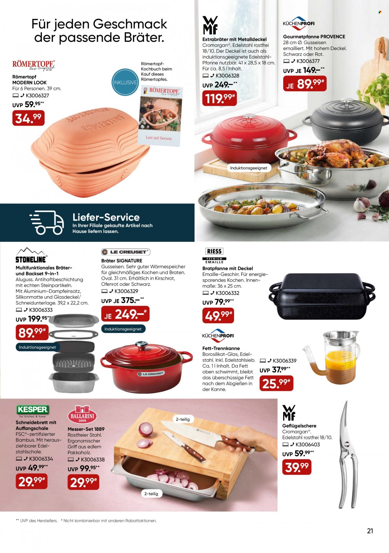 GALERIA Karstadt Kaufhof Prospekte  - 9.11.2022 - 15.11.2022. Seite 21