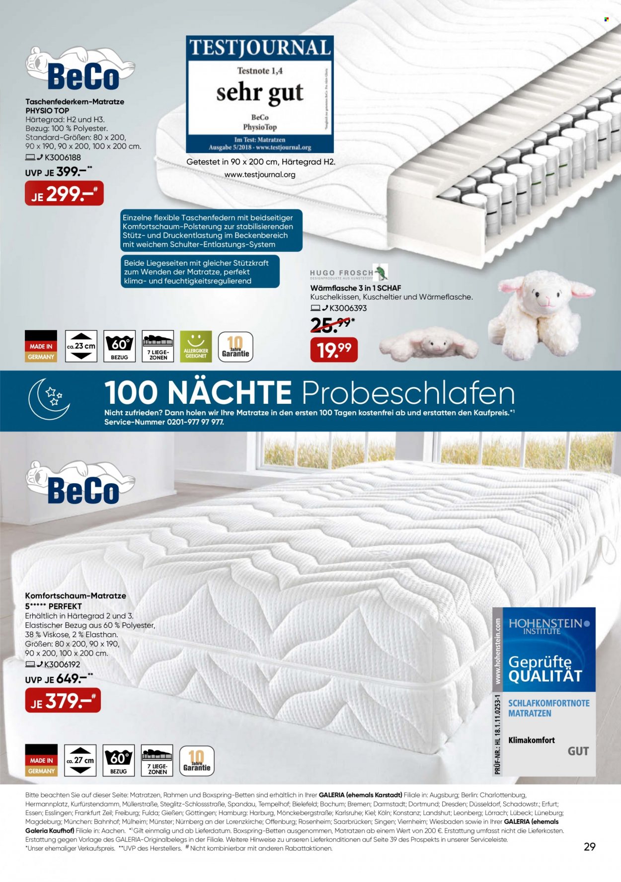 GALERIA Karstadt Kaufhof Prospekte  - 9.11.2022 - 15.11.2022. Seite 29