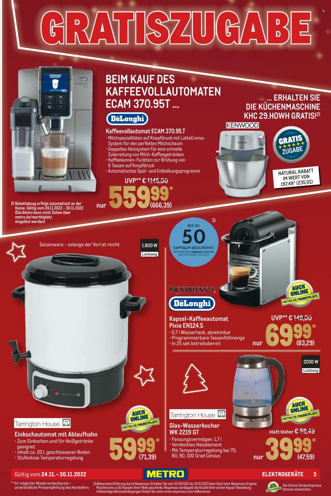 Metro Prospekte  - 24.11.2022 - 30.11.2022. Seite 3