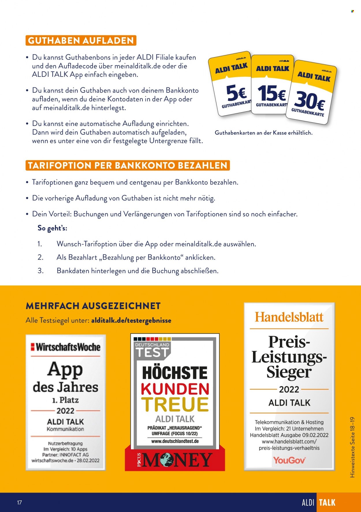 ALDI SÜD Prospekte . Seite 17