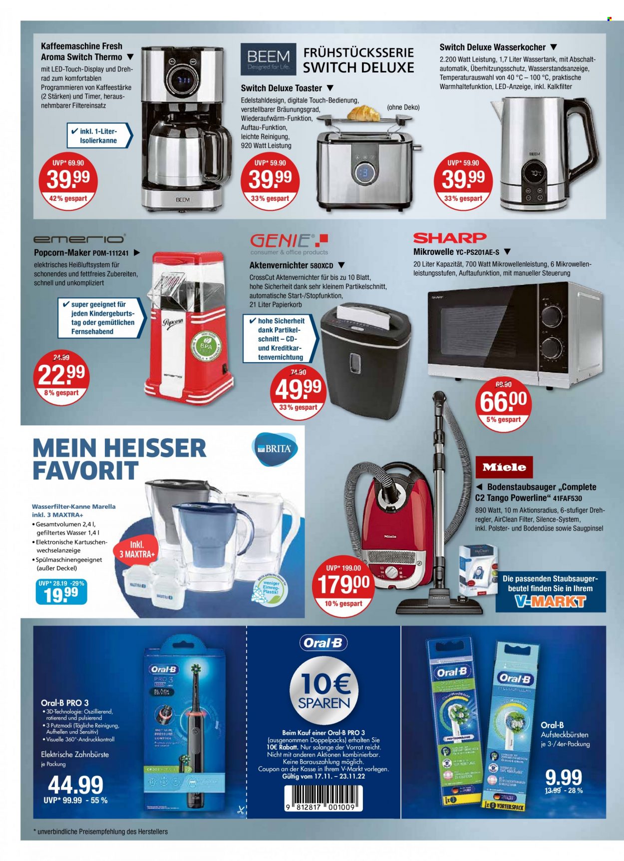 V-Markt Prospekte  - 17.11.2022 - 23.11.2022. Seite 14