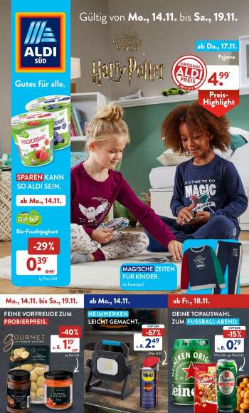 Prospekte ALDI SÜD - 14.11.2022 - 19.11.2022.