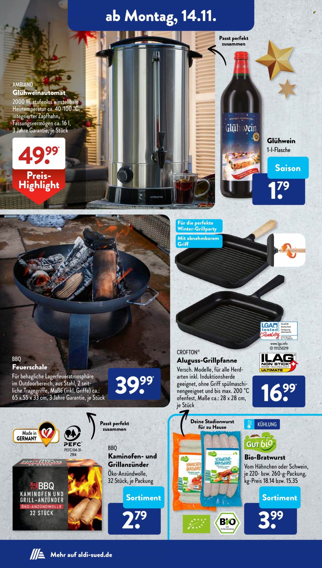 ALDI SÜD Prospekte  - 14.11.2022 - 19.11.2022. Seite 20