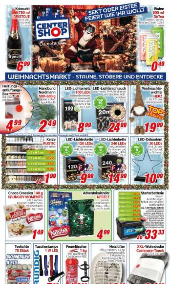 Prospekte CENTERSHOP - 14.11.2022 - 19.11.2022.