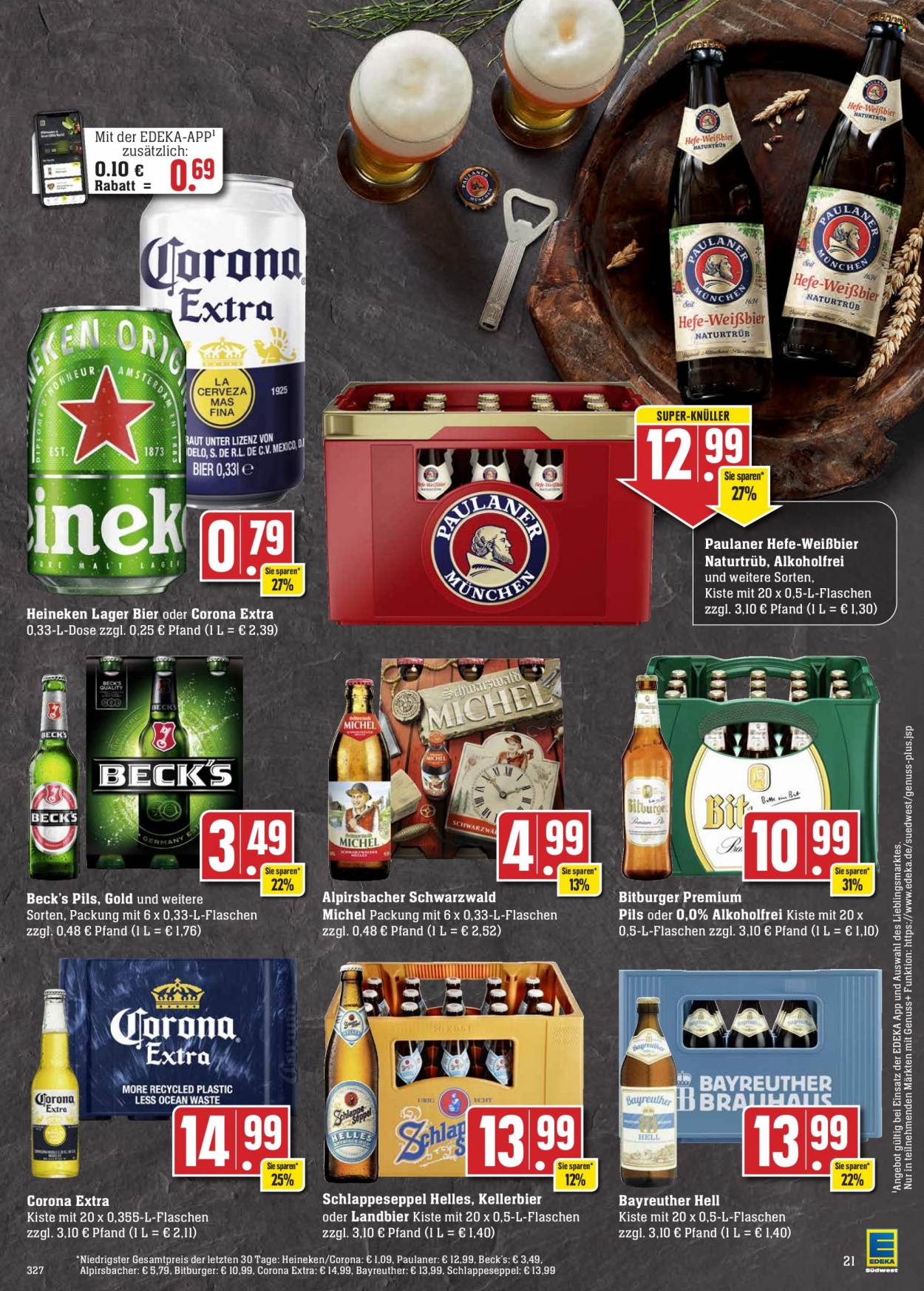 Edeka Prospekte  - 14.11.2022 - 19.11.2022. Seite 21