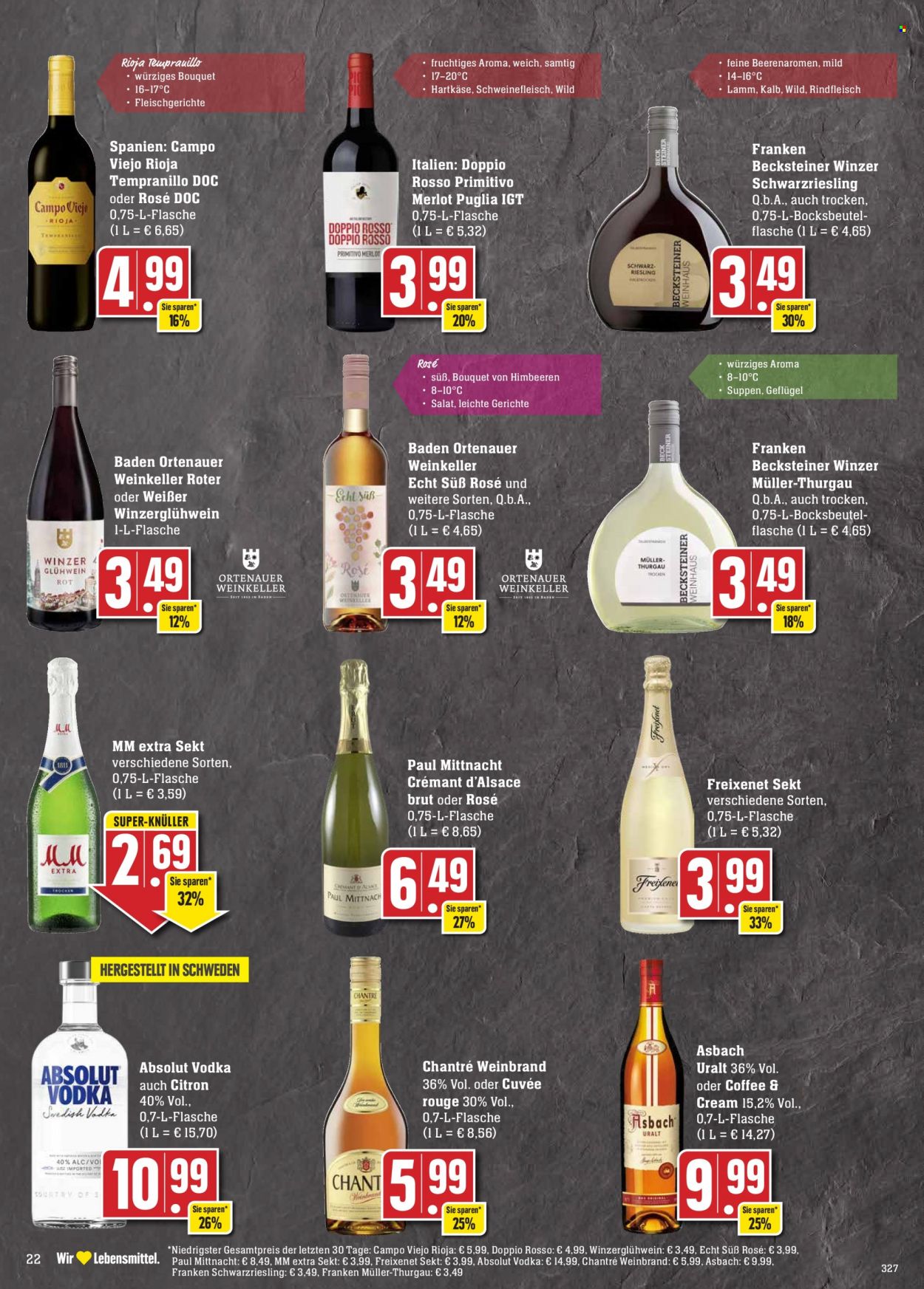 Edeka Prospekte  - 14.11.2022 - 19.11.2022. Seite 22