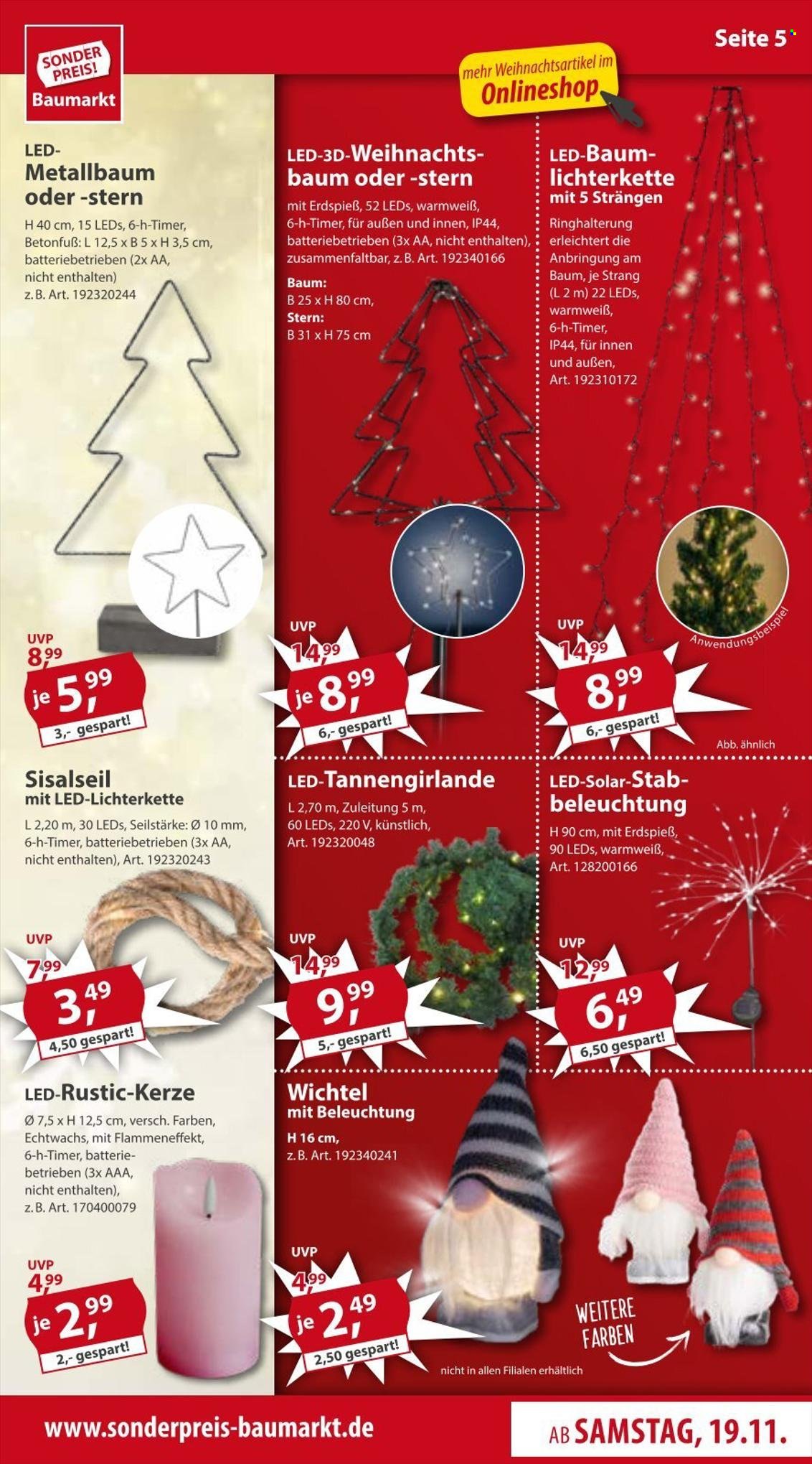 Sonderpreis-Baumarkt Prospekte  - 19.11.2022 - 25.11.2022. Seite 5