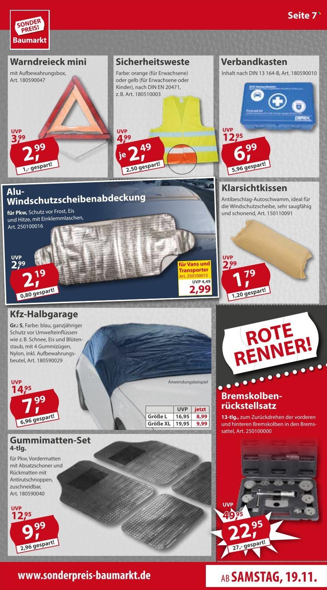 Sonderpreis-Baumarkt Prospekte  - 19.11.2022 - 25.11.2022. Seite 7