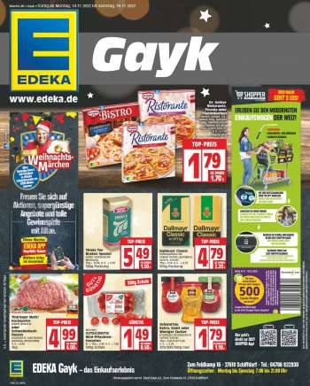 Prospekte Edeka - 14.11.2022 - 19.11.2022.