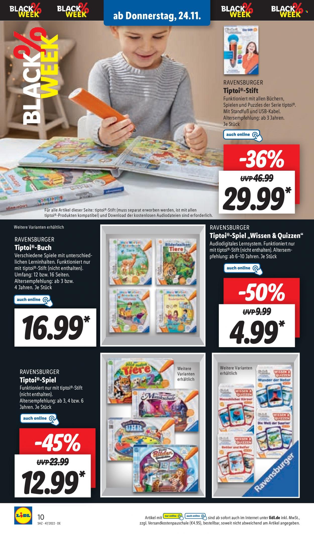 Lidl Prospekte  - 21.11.2022 - 26.11.2022. Seite 10