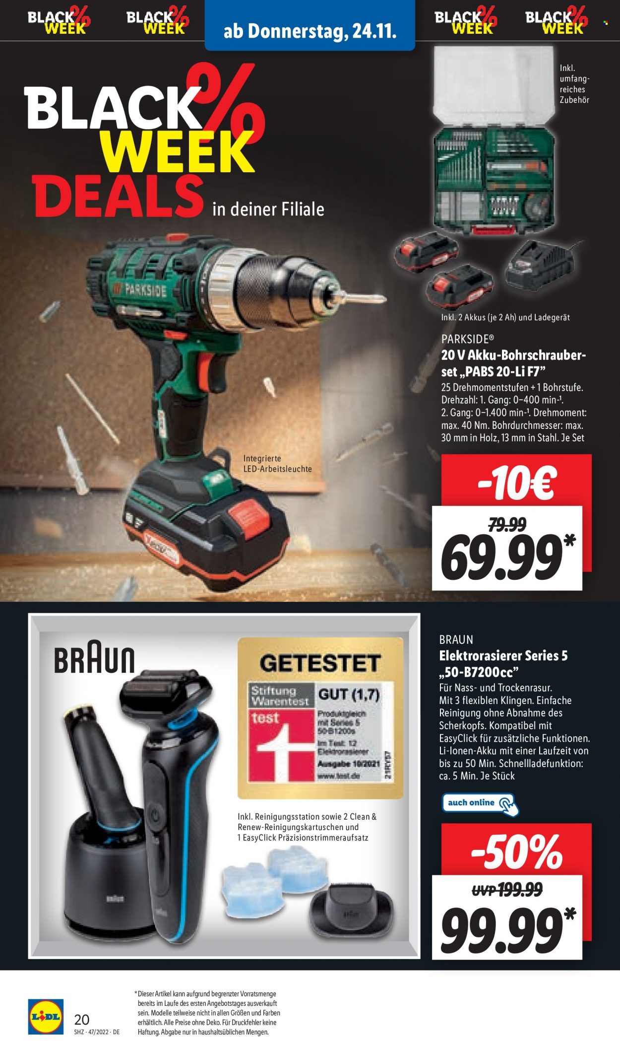 Lidl Prospekte  - 21.11.2022 - 26.11.2022. Seite 24