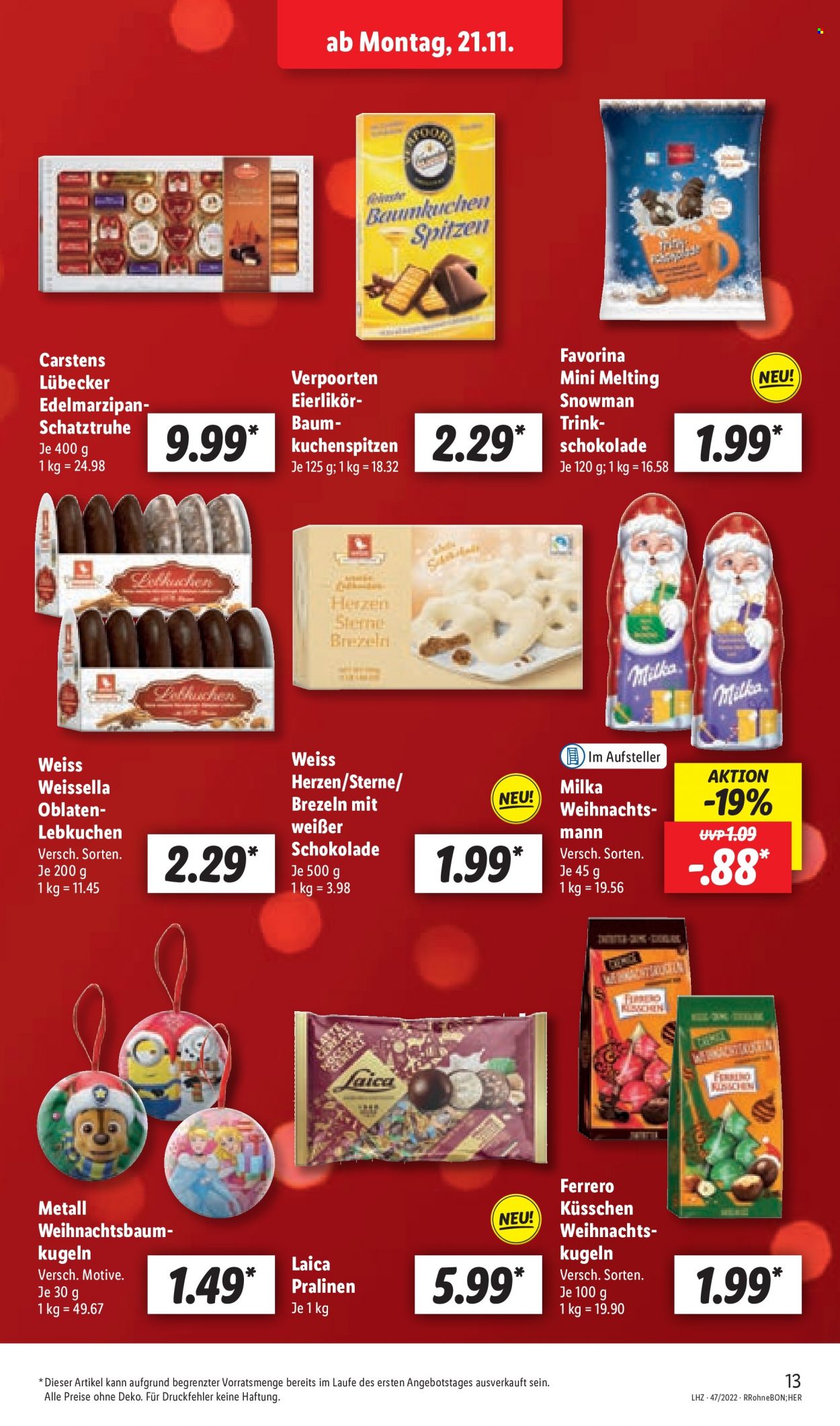 Lidl Prospekte  - 21.11.2022 - 26.11.2022. Seite 41