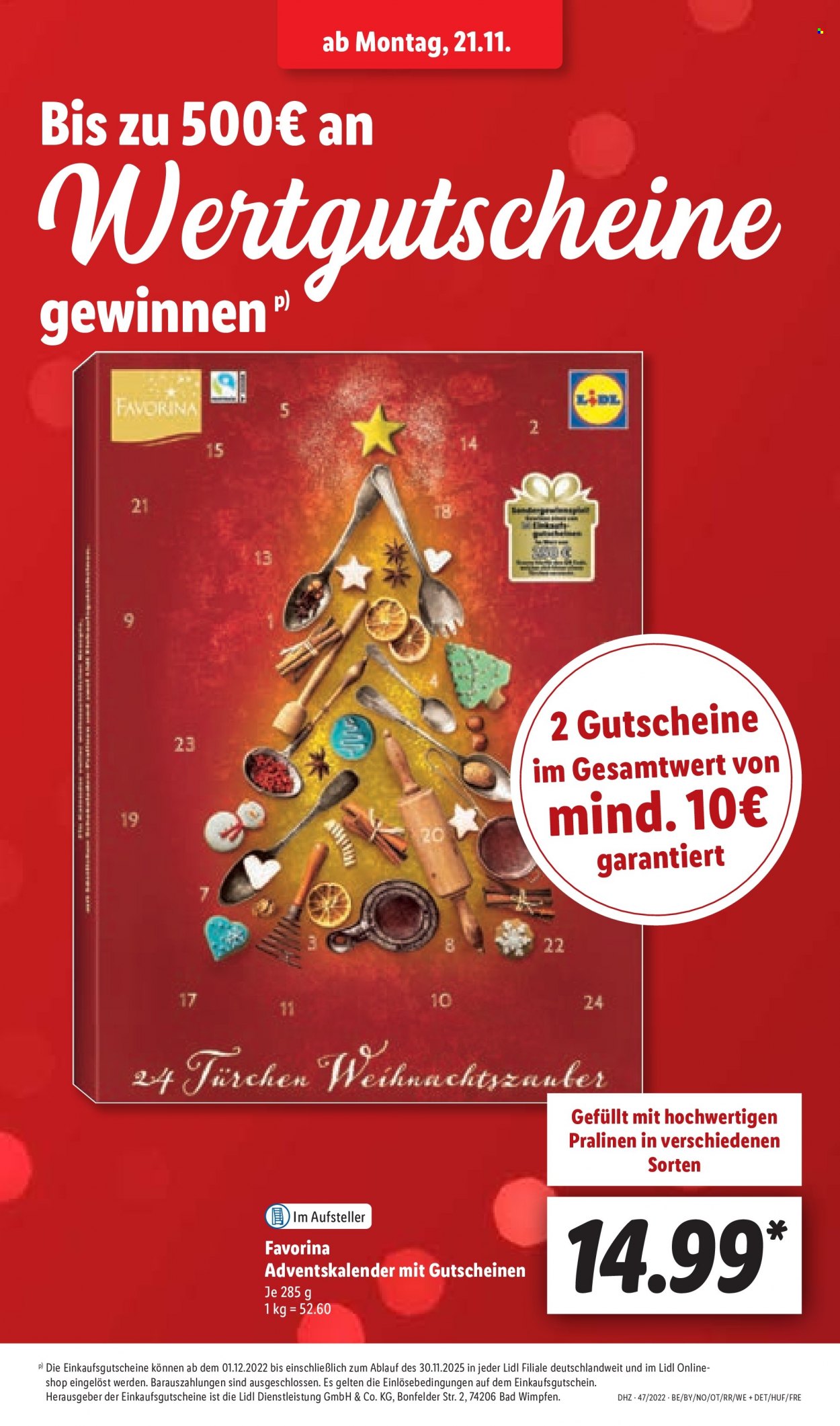 Lidl Prospekte  - 21.11.2022 - 26.11.2022. Seite 55