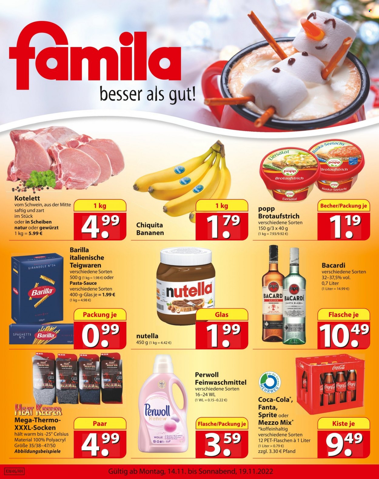 famila Prospekte  - 14.11.2022 - 19.11.2022. Seite 1