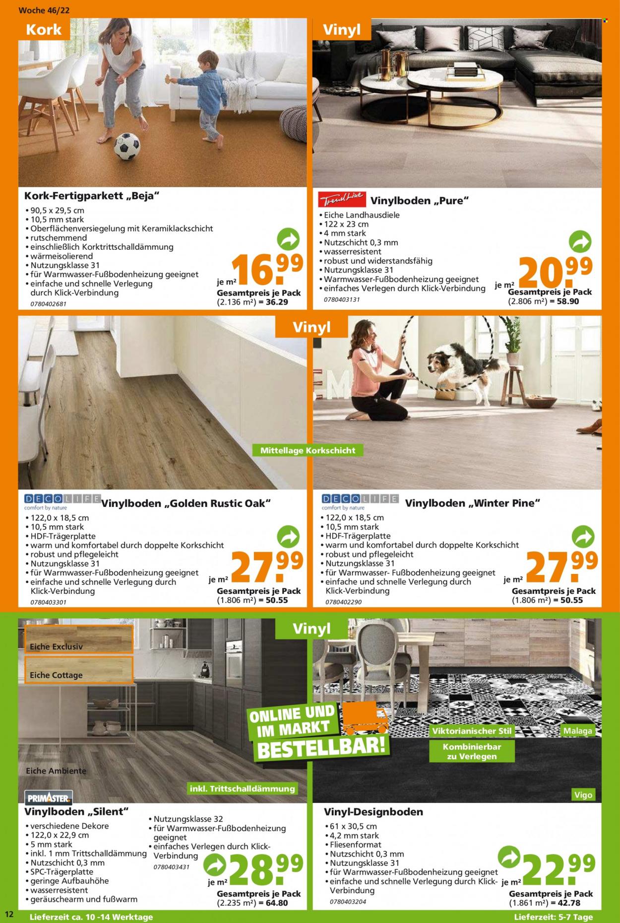 Globus Baumarkt Prospekte  - 14.11.2022 - 19.11.2022. Seite 12