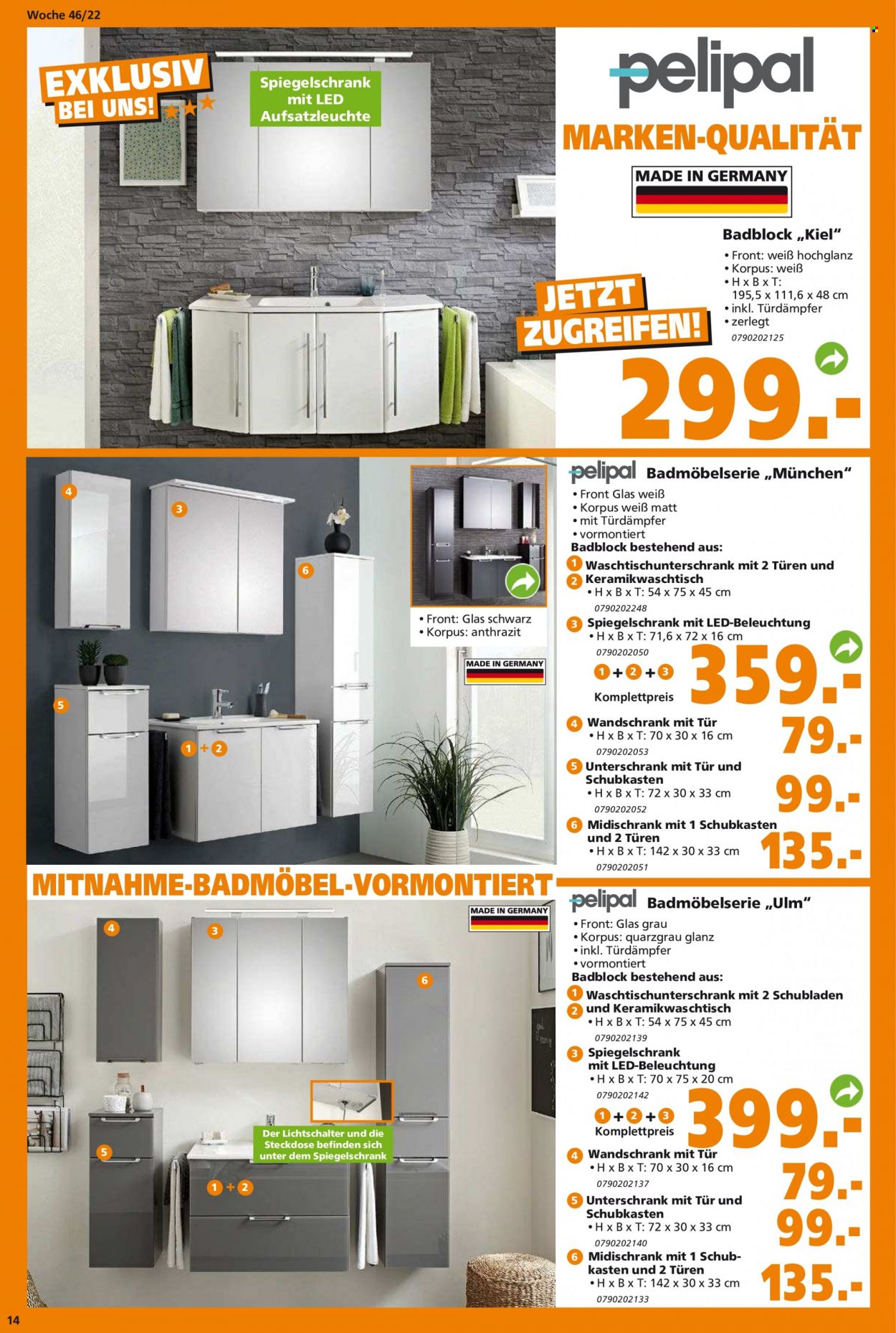 Globus Baumarkt Prospekte  - 14.11.2022 - 19.11.2022. Seite 14