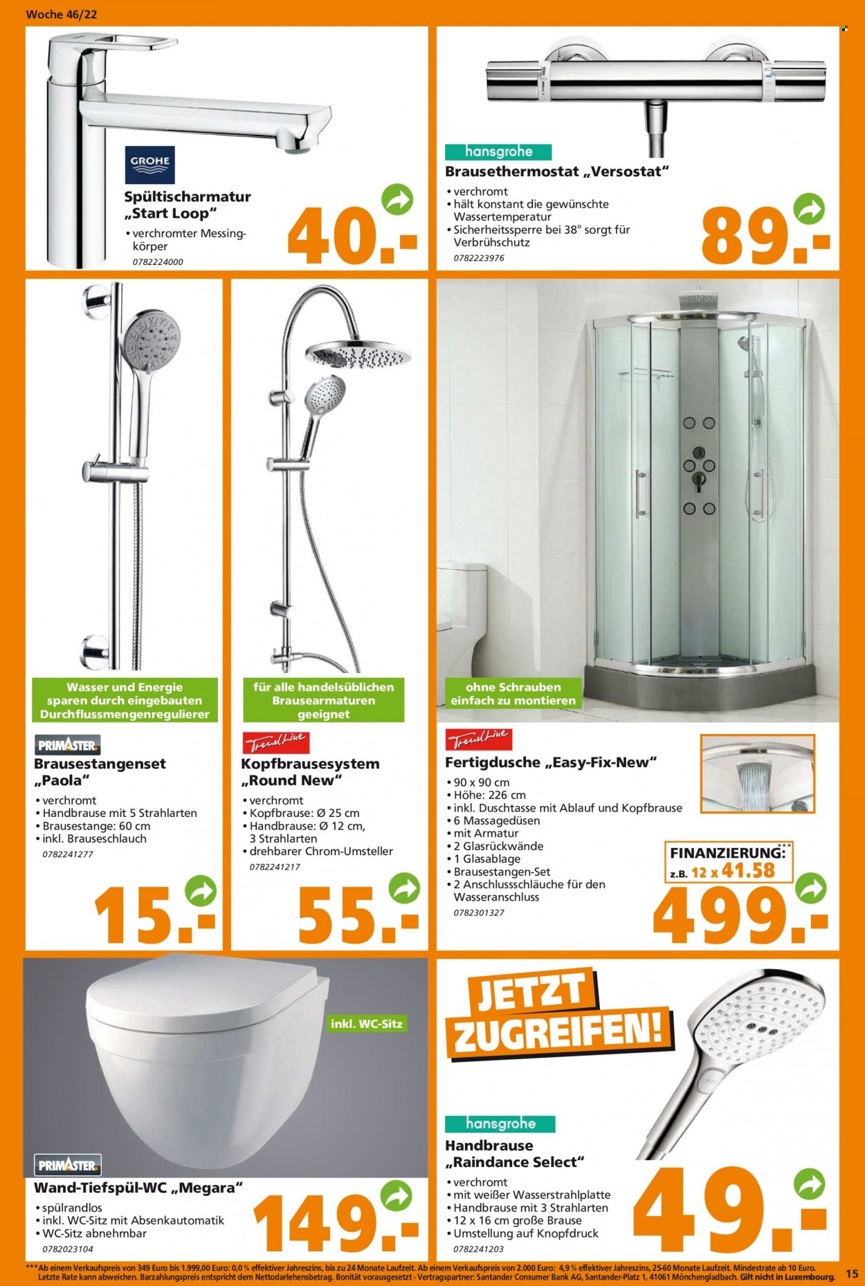 Globus Baumarkt Prospekte  - 14.11.2022 - 19.11.2022. Seite 15