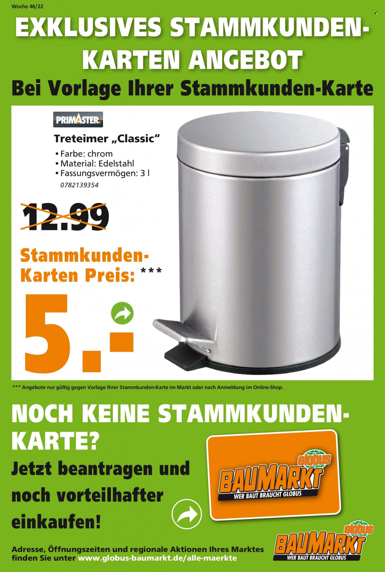 Globus Baumarkt Prospekte  - 14.11.2022 - 19.11.2022. Seite 18