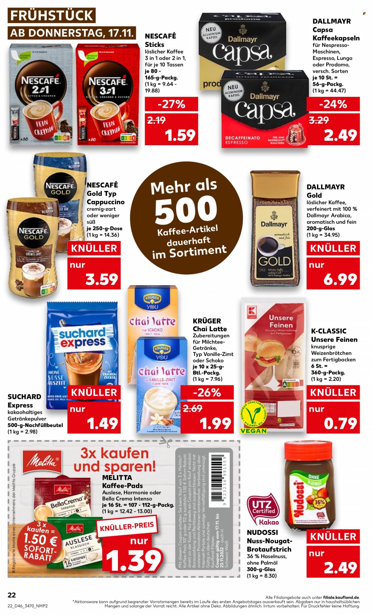 Kaufland Prospekte  - 17.11.2022 - 23.11.2022. Seite 22