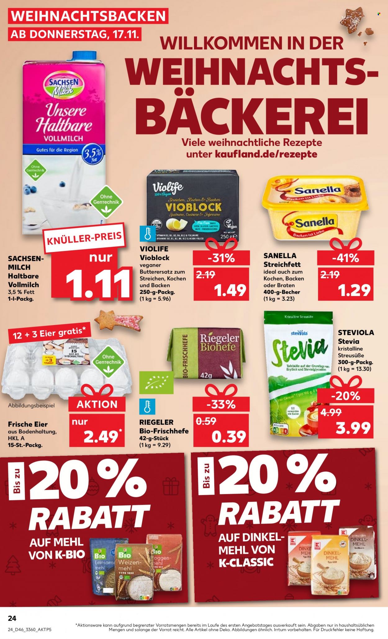 Kaufland Prospekte  - 17.11.2022 - 23.11.2022. Seite 24