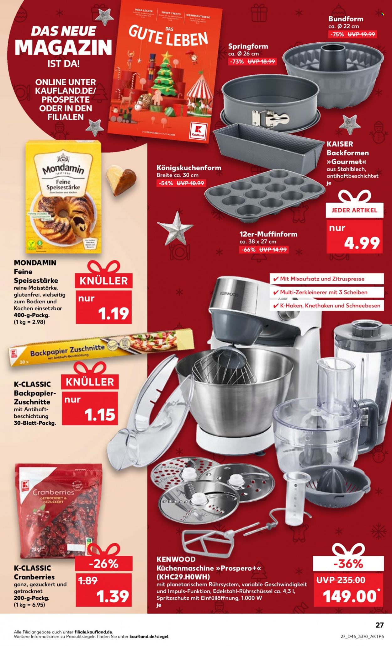 Kaufland Prospekte  - 17.11.2022 - 23.11.2022. Seite 27