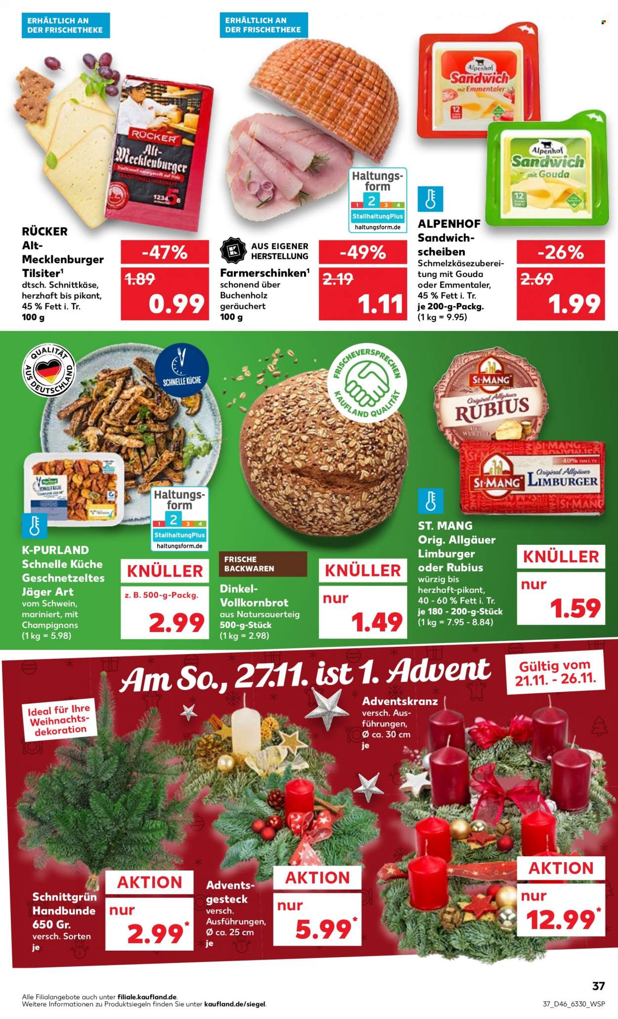Kaufland Prospekte  - 17.11.2022 - 23.11.2022. Seite 38
