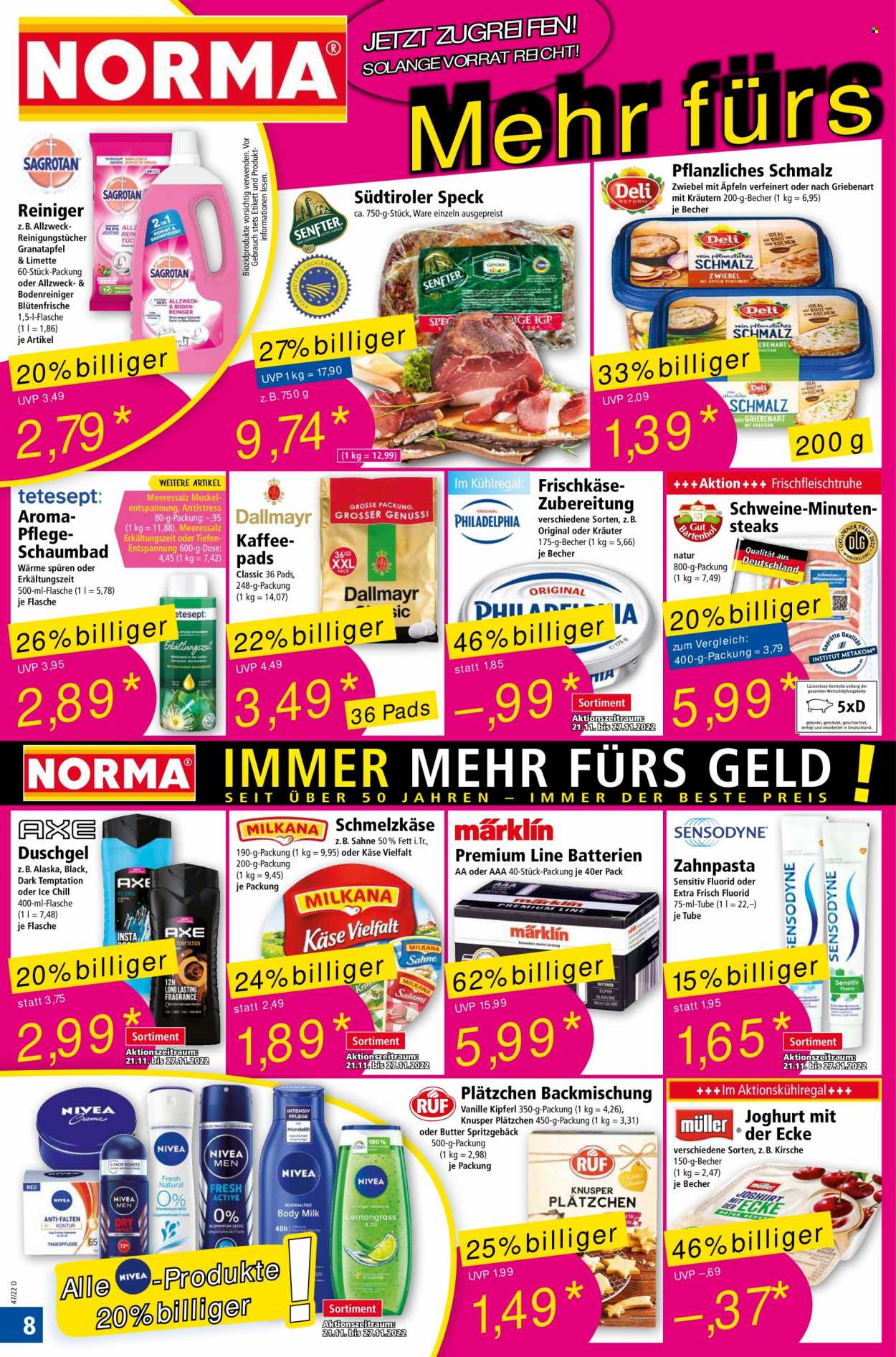 Norma Prospekte  - 21.11.2022 - 27.11.2022. Seite 8