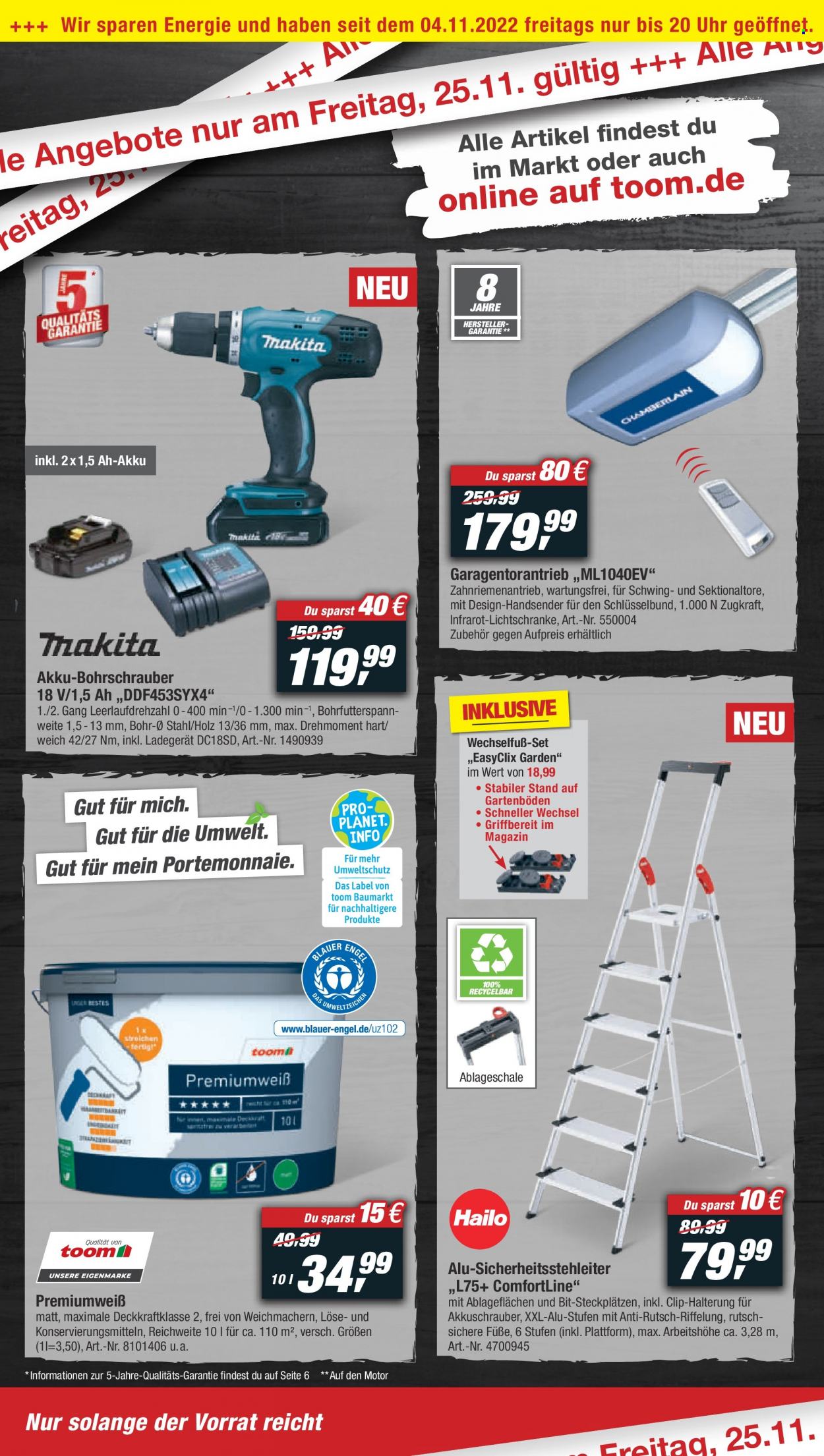 toom Baumarkt Prospekte  - 19.11.2022 - 25.11.2022. Seite 4