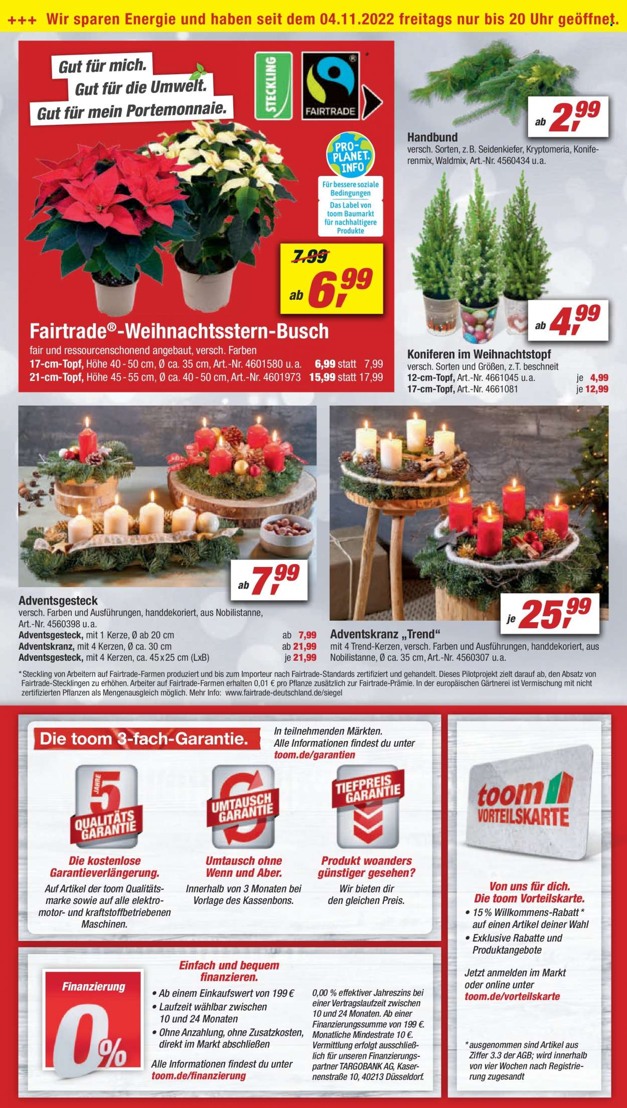 toom Baumarkt Prospekte  - 19.11.2022 - 25.11.2022. Seite 6