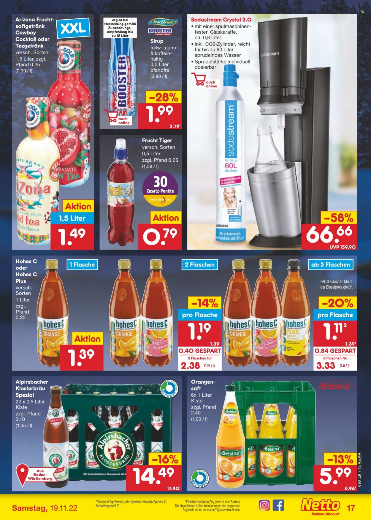 Netto Marken-Discount Prospekte  - 14.11.2022 - 19.11.2022. Seite 17