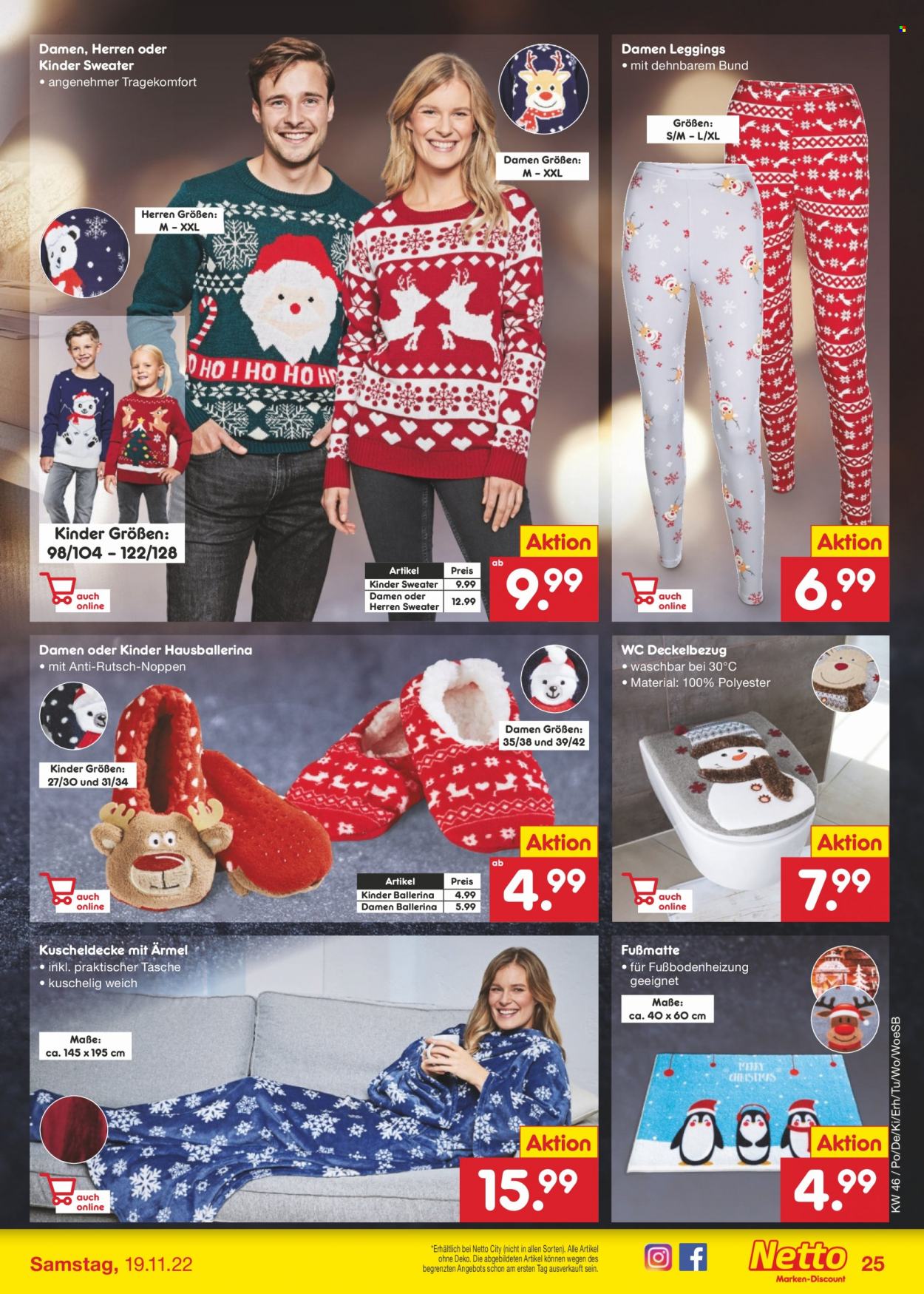 Netto Marken-Discount Prospekte  - 14.11.2022 - 19.11.2022. Seite 25