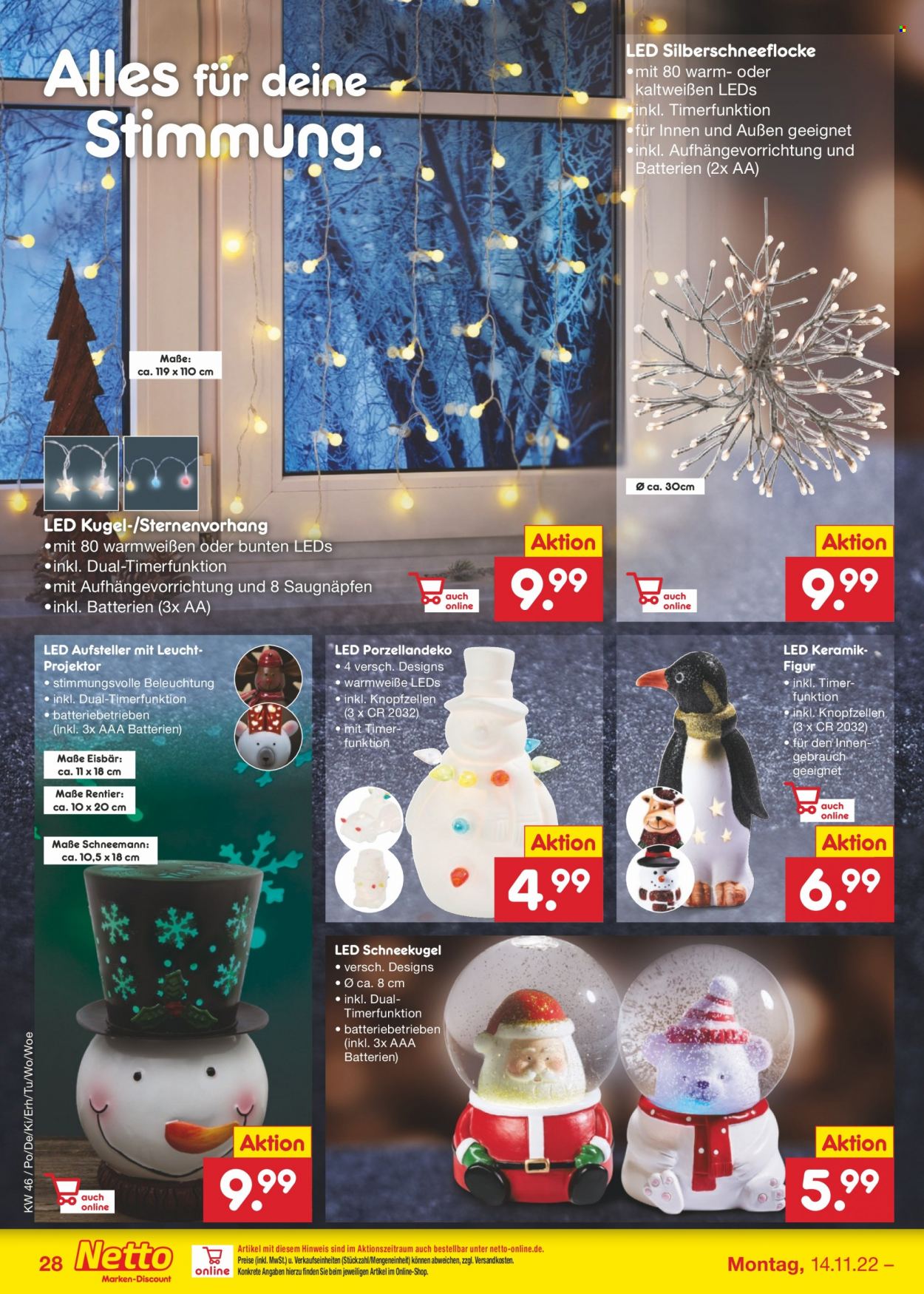 Netto Marken-Discount Prospekte  - 14.11.2022 - 19.11.2022. Seite 28