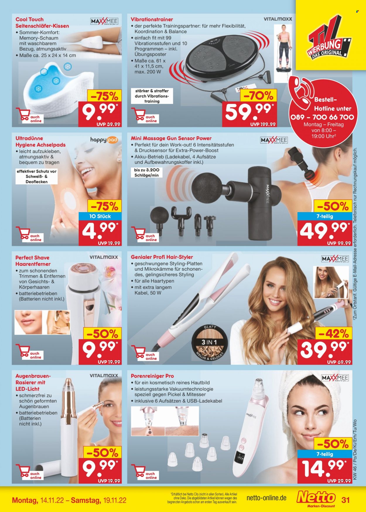 Netto Marken-Discount Prospekte  - 14.11.2022 - 19.11.2022. Seite 31