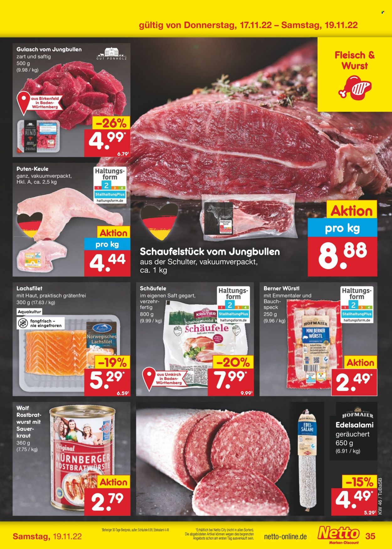 Netto Marken-Discount Prospekte  - 14.11.2022 - 19.11.2022. Seite 35