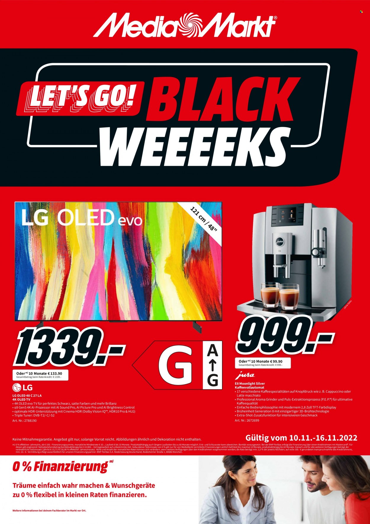 MediaMarkt Prospekte  - 11.11.2022 - 16.11.2022. Seite 1