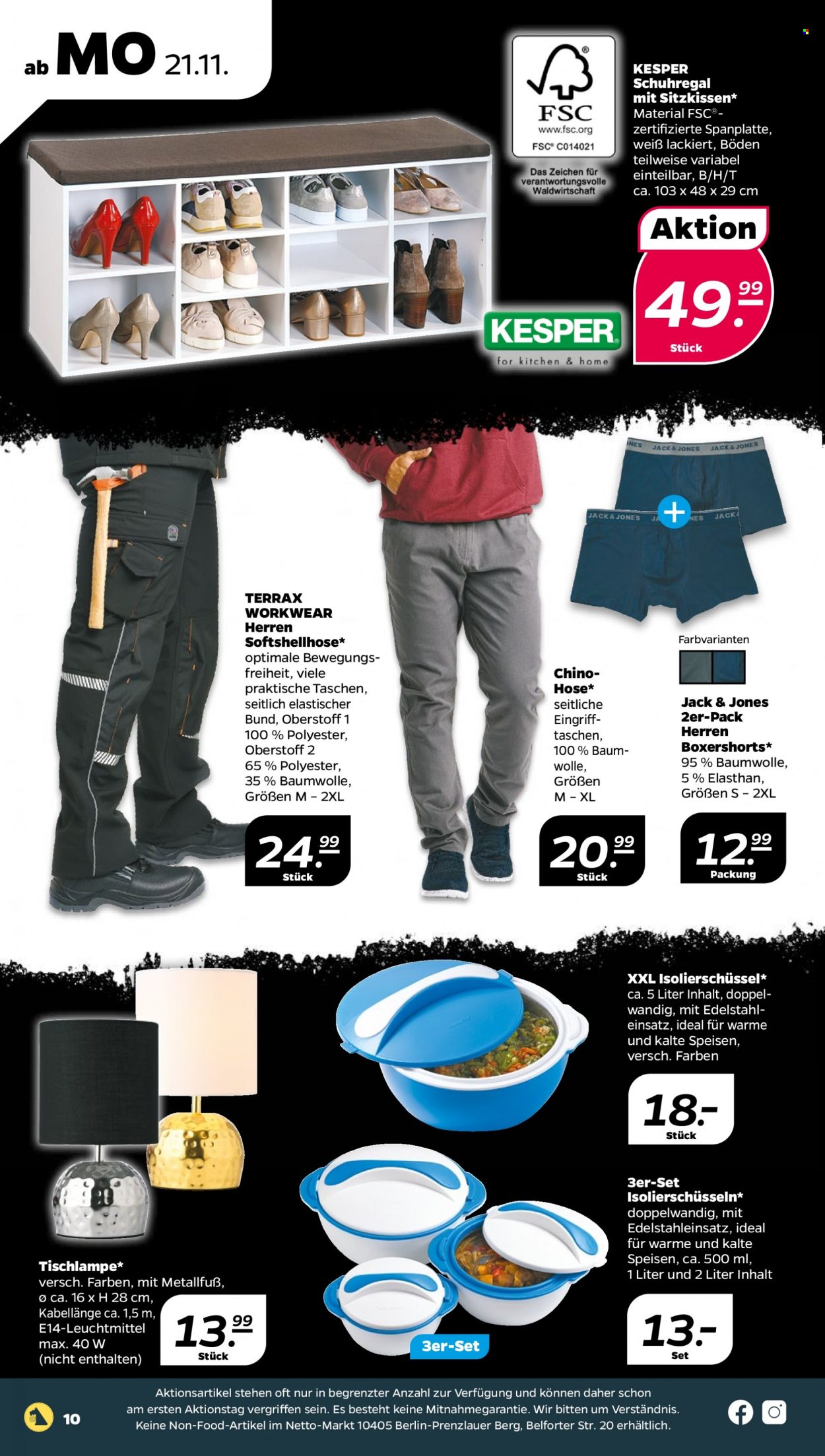 Netto Prospekte  - 21.11.2022 - 26.11.2022. Seite 10