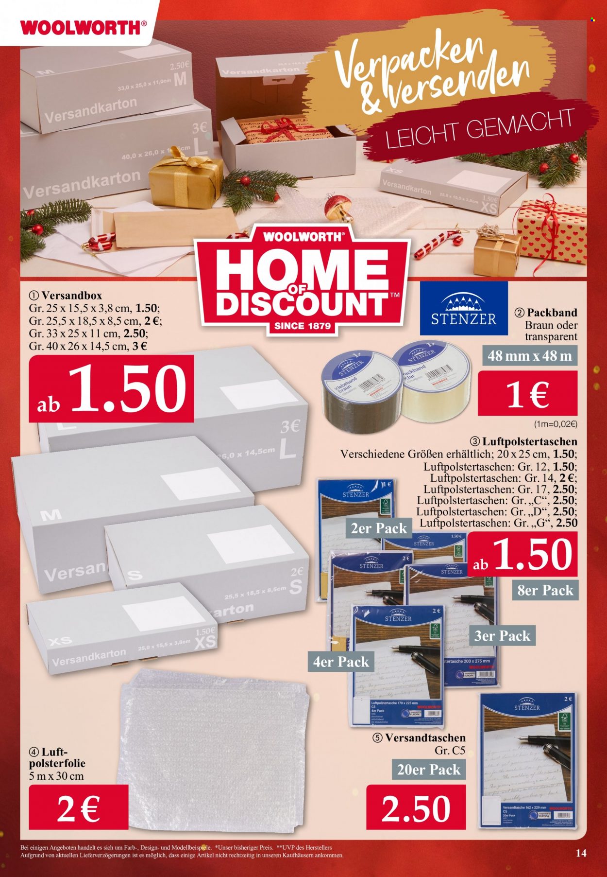 Woolworth Prospekte  - 16.11.2022 - 26.11.2022. Seite 14