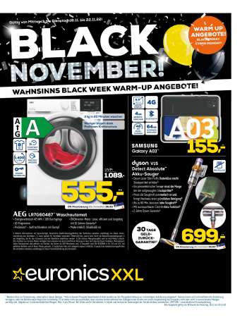 Prospekte Euronics - 16.11.2022 - 22.11.2022.