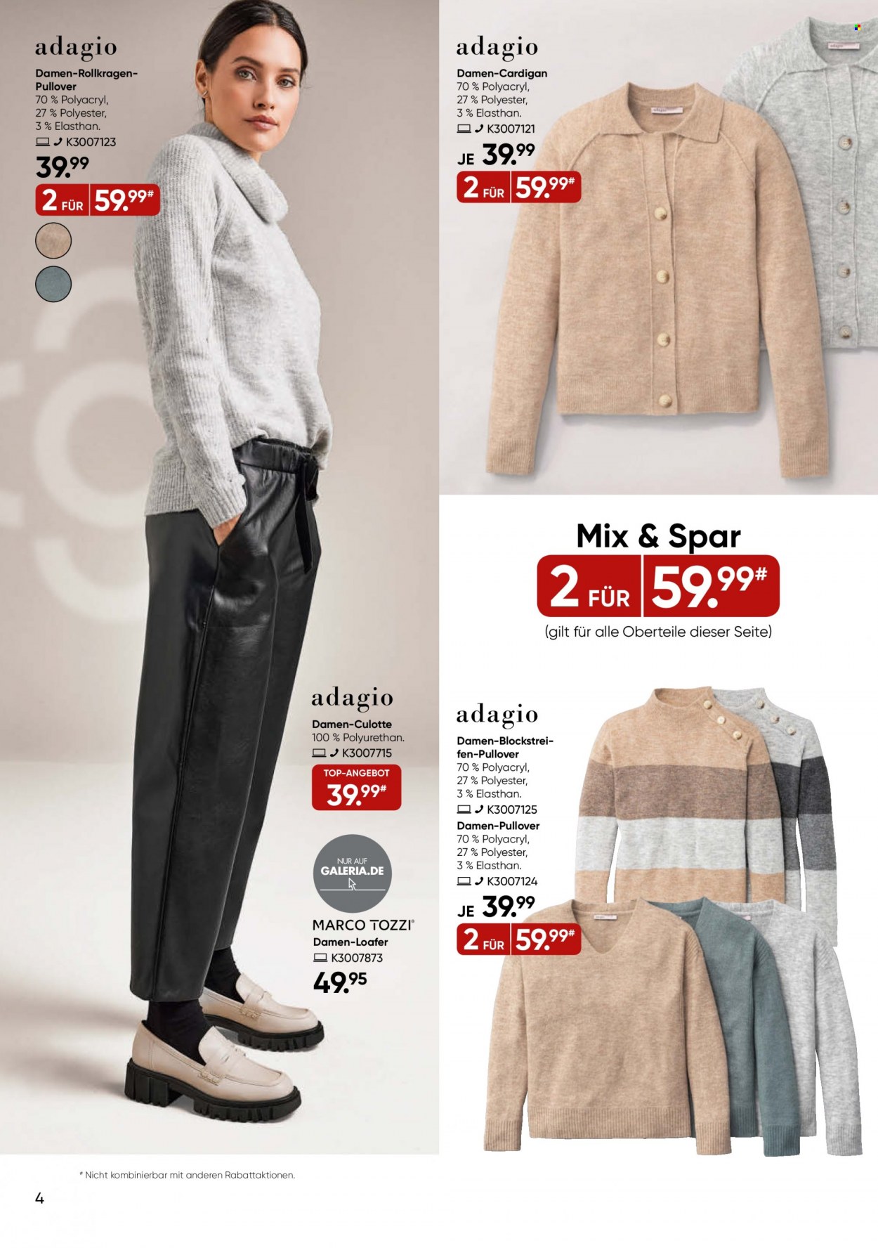 GALERIA Karstadt Kaufhof Prospekte  - 16.11.2022 - 22.11.2022. Seite 4