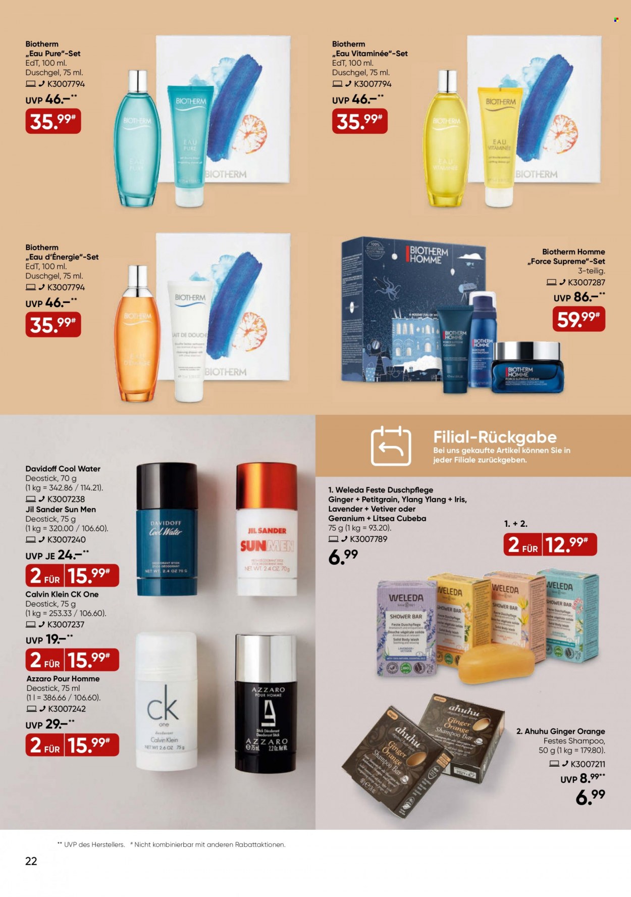 GALERIA Karstadt Kaufhof Prospekte  - 16.11.2022 - 22.11.2022. Seite 22