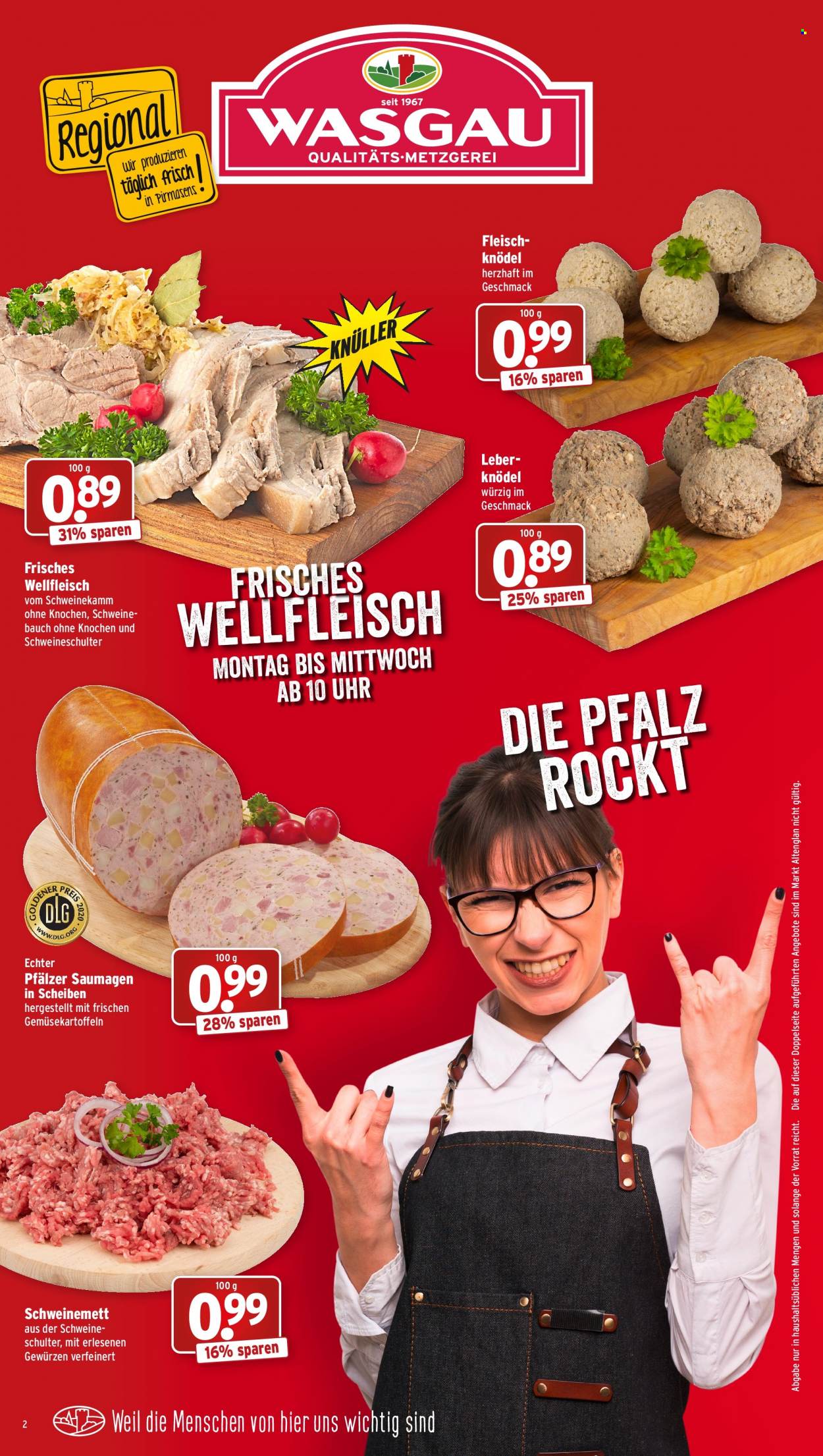 Wasgau Prospekte  - 14.11.2022 - 19.11.2022. Seite 2