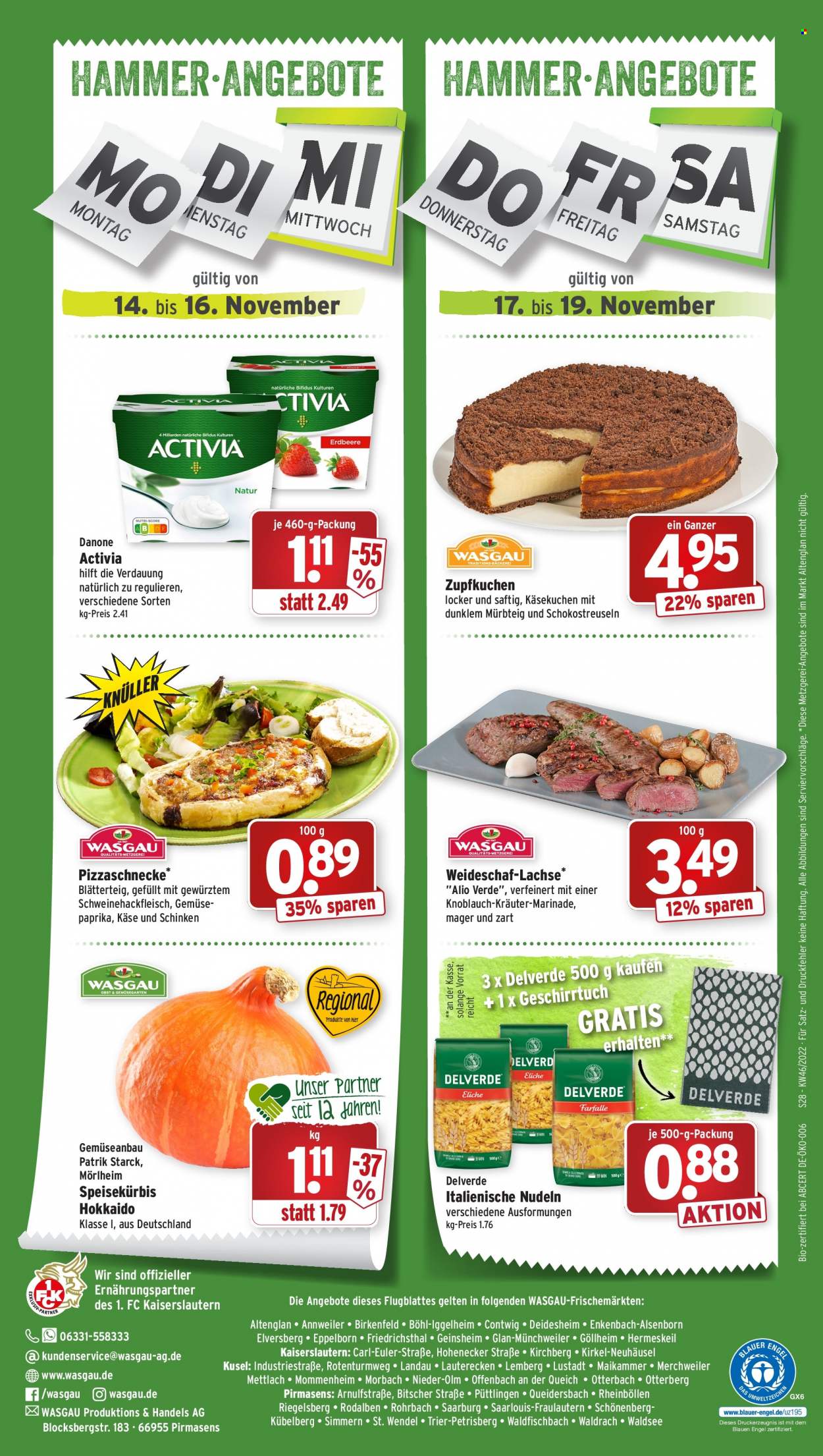 Wasgau Prospekte  - 14.11.2022 - 19.11.2022. Seite 28