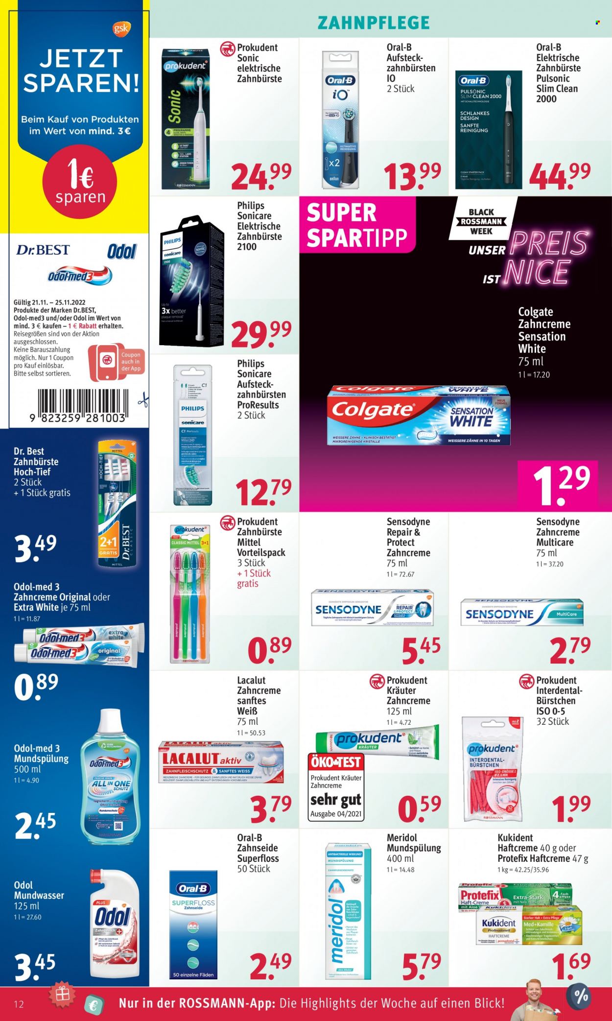 Rossmann Prospekte  - 21.11.2022 - 25.11.2022. Seite 12