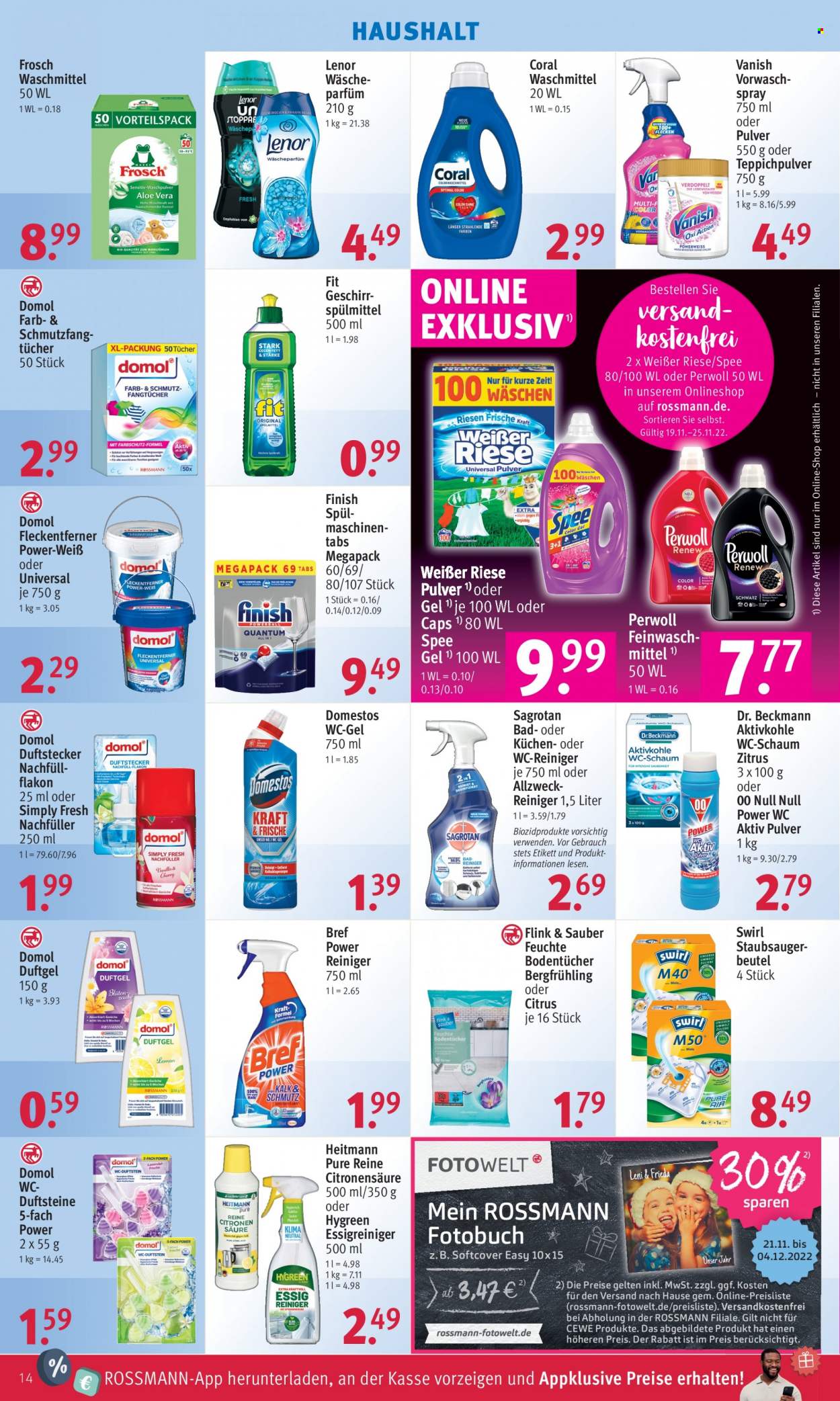Rossmann Prospekte  - 21.11.2022 - 25.11.2022. Seite 14